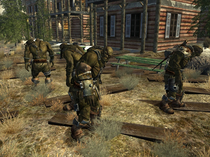 Супермутанты Запада последующие за Маркусом