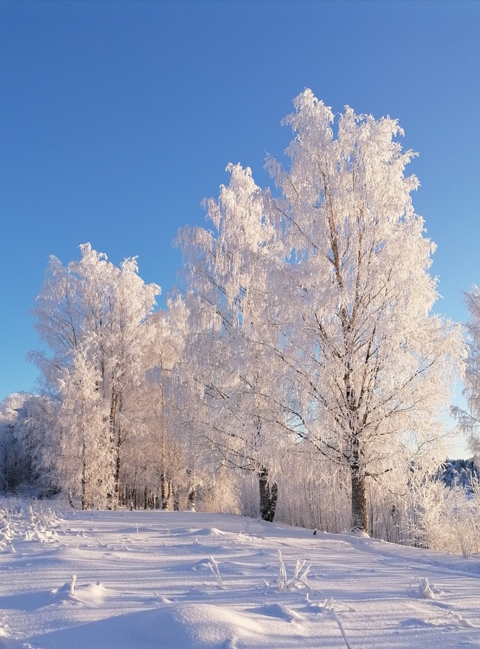 Зима в Карелии