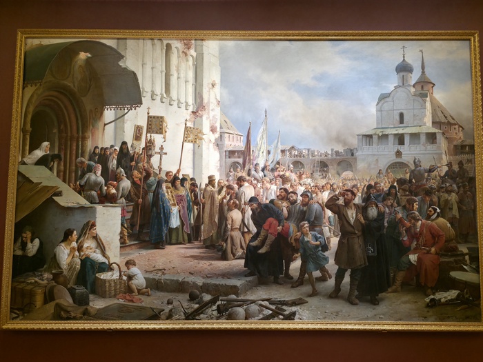 Василий Петрович Верещагин. Осада Троице-Сергиевой лавры (1891 год)