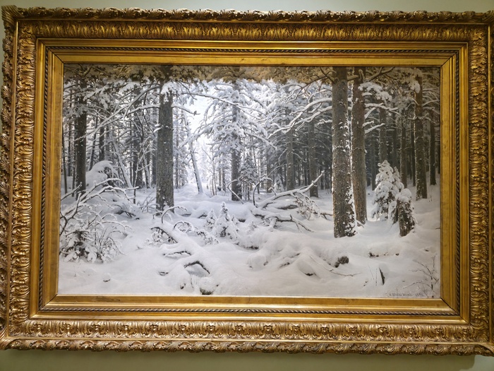 Иван Иванович Шишкин. Зима (1890 год)