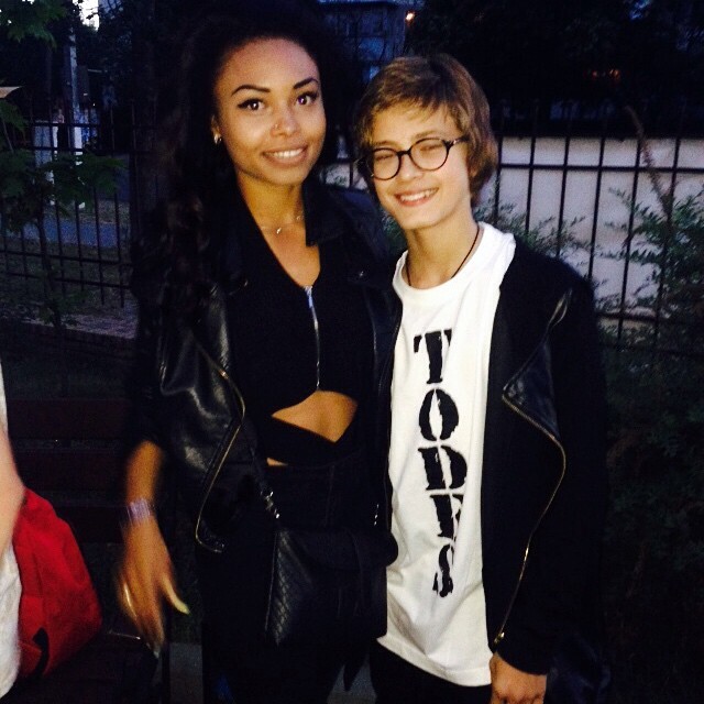 Стефания и ещё совсем юный Ильдар Гайнутдинов