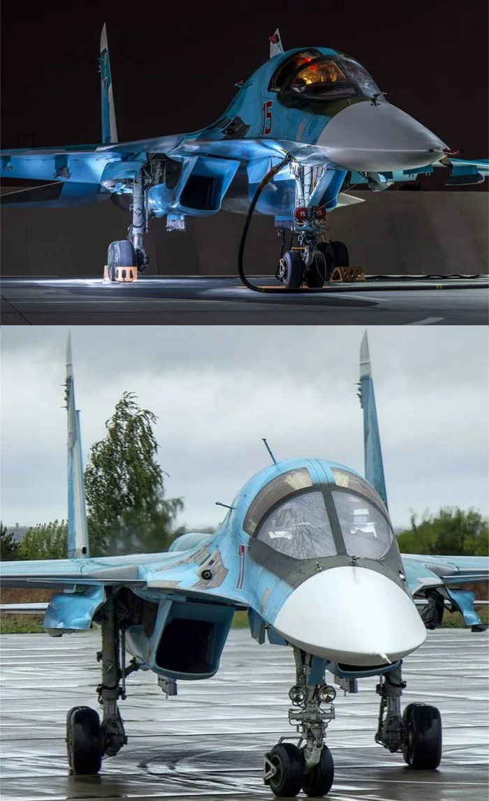 Многофункциональный фронтовой истребитель-бомбардировщик Су-34⁠⁠