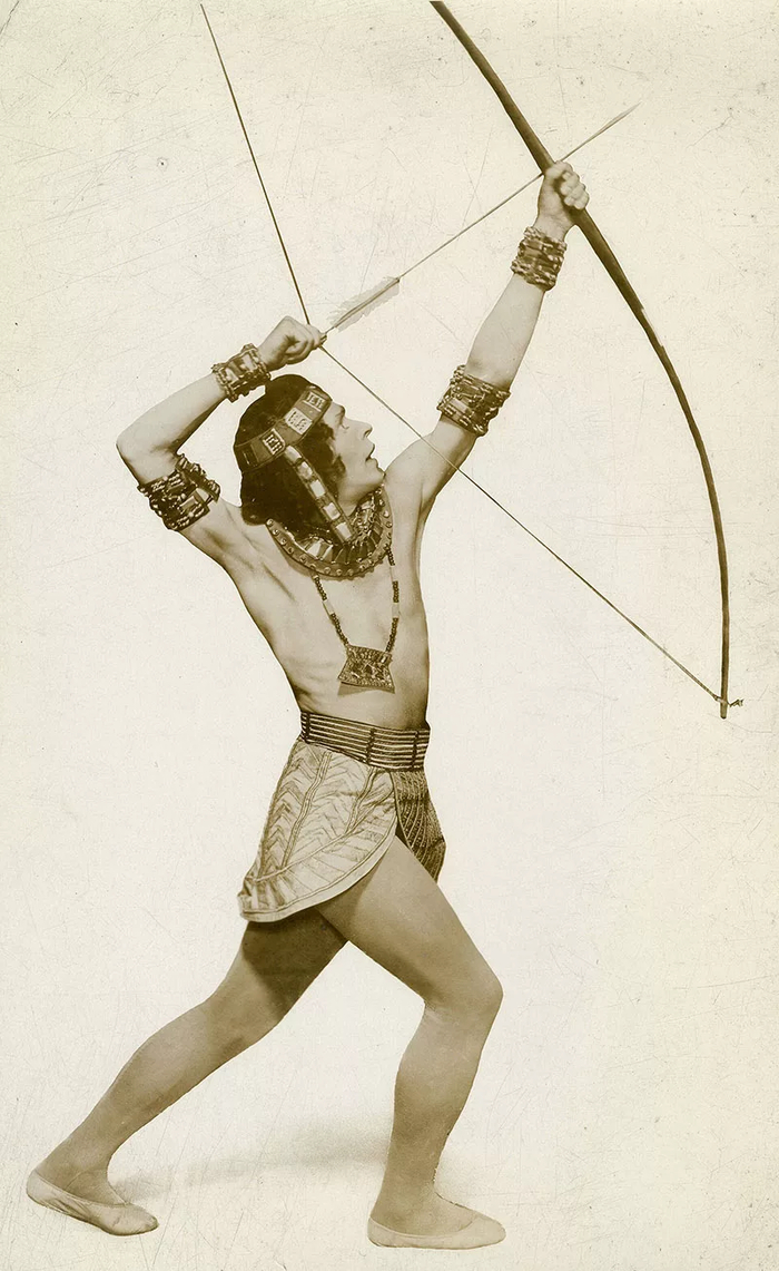 Федор Козлов в танце. 1912 год