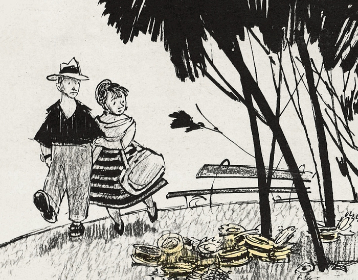 — Кажется, этот парк уже законсервирован!1961 г. Е. Щеглов