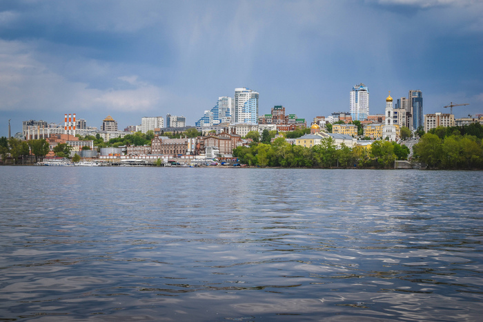 Грозовой фронт над Самарой