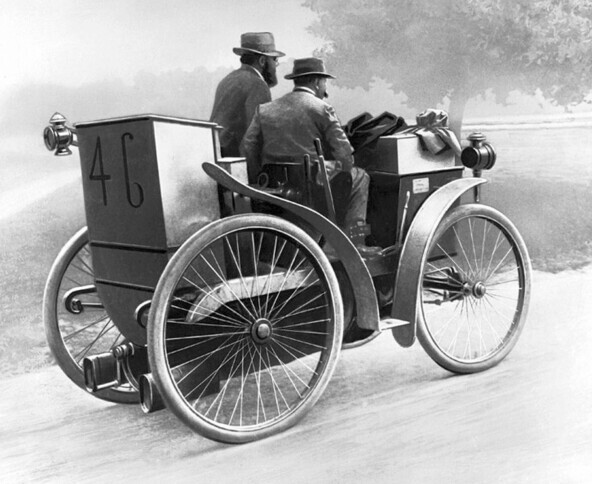 Андре и Эдуард Мишлен в 1895 году