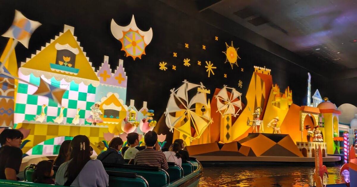 Один из аттракционов в Токийском Диснейленде - It's small world - Моё, Япония, Аттракцион, Диснейленд, Видео, YouTube