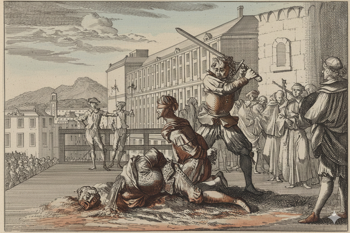 Казнь заговорщиков.