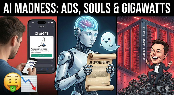 ChatGPT теперь с рекламой, а Anthropic учит ИИ быть «хорошим мальчиком»