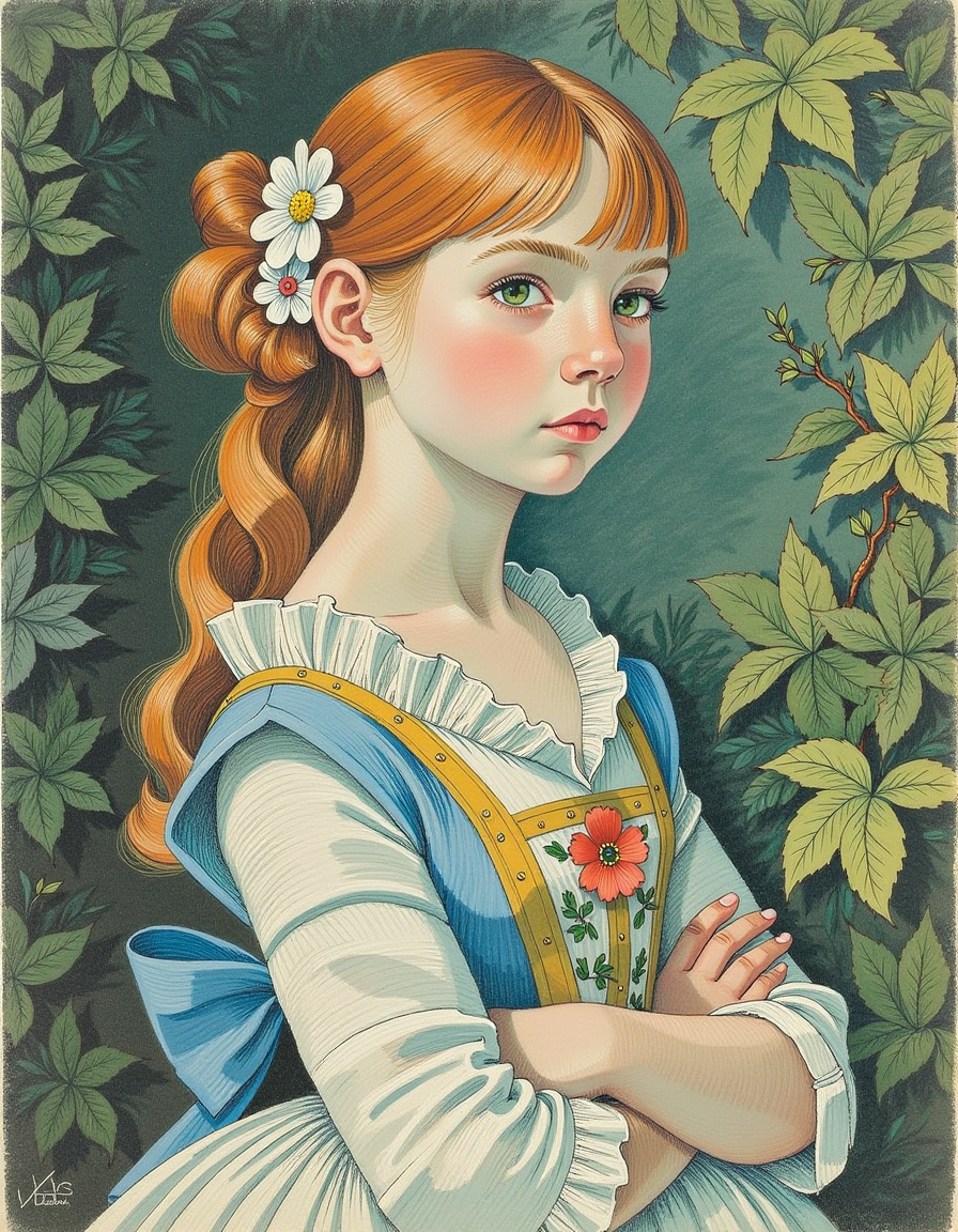 Neurogirl_004 - My, Neural Network Content, Neural network art, Pinanoc, Flux, Girls