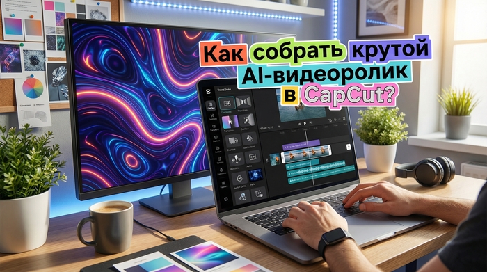 Монтаж AI-видео в CapCut: подробная инструкция для авторов коротких роликов