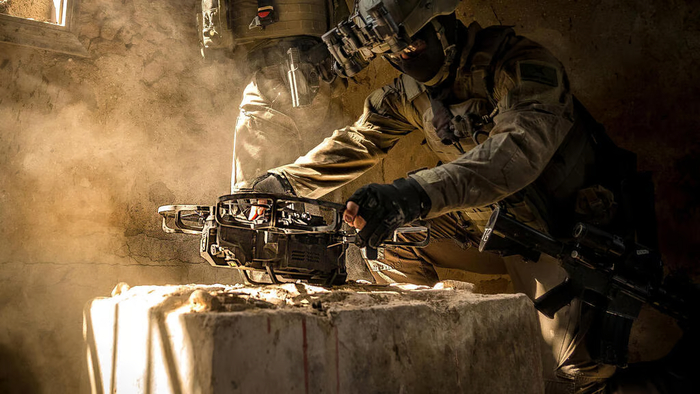 Эксплуатация дрона XTEND в полевых условиях.( Фото: предоставлено компанией XTEND )