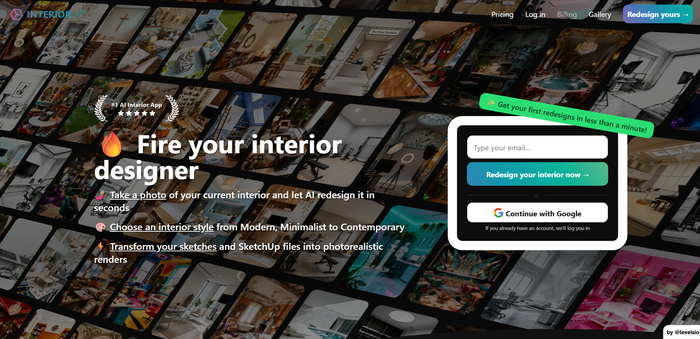 ������ �� ���� ������ � Interior AI