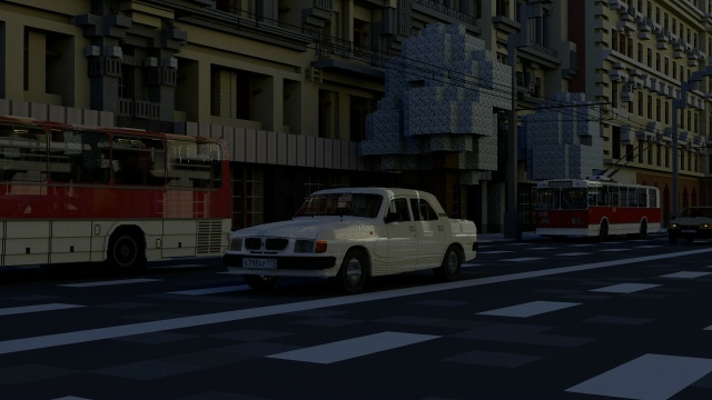 Рассекает по улице Горького