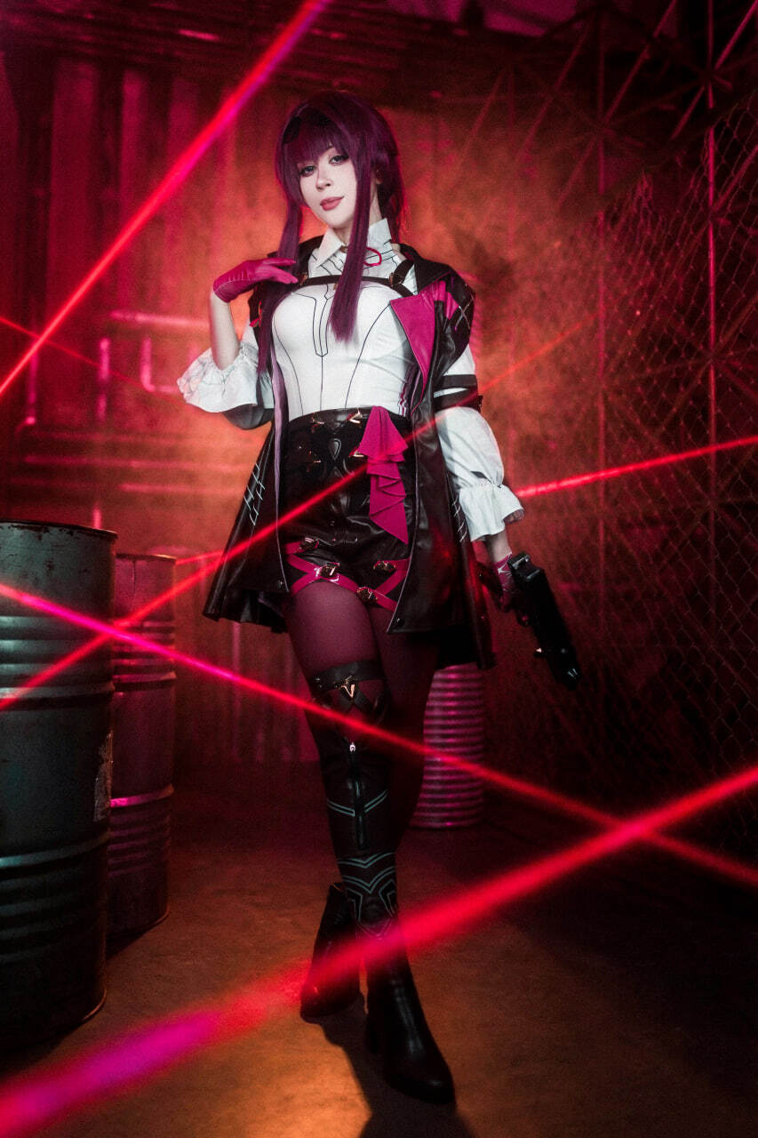 My cosplay of Kafka from Honkai: Star Rail - Series My Cosplays
, My, Girls, Anime, Cosplay, PHOTOSESSION, Cosplayers, Games, Honkai: Star Rail, Longpost