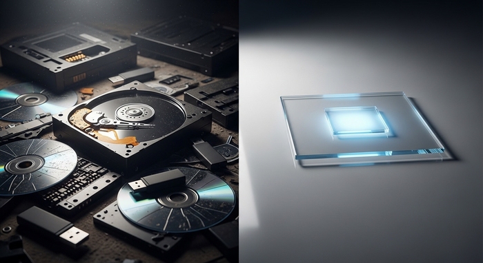 Microsoft записала 5 ТБ на кусок кухонного стекла. Данные пролежат 10 000 лет