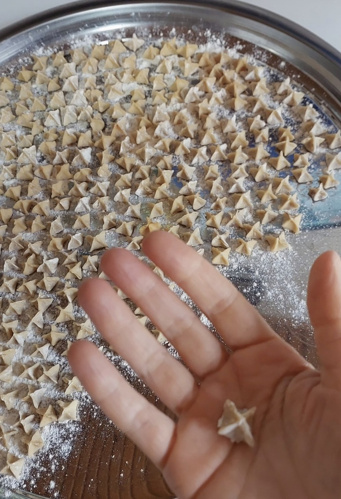 Турецкие манты. Мини-пельмени