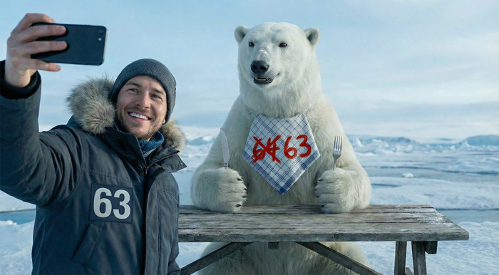 Всех с международным Днём полярного медведя и с Днём оптимиста!