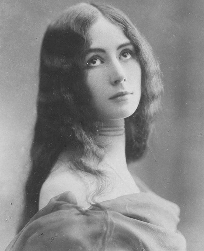 Фото 1900х французской танцовщицы Клео де Мерод