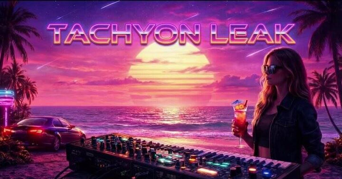 Tachyon Leak — Fast Forward (retrowave version) - Series Tachyon Leak Electronic music, My, Electonic music, Video VK, Retrowave, Synthwave, Video