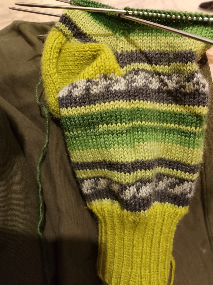 Новый зачин. Носки