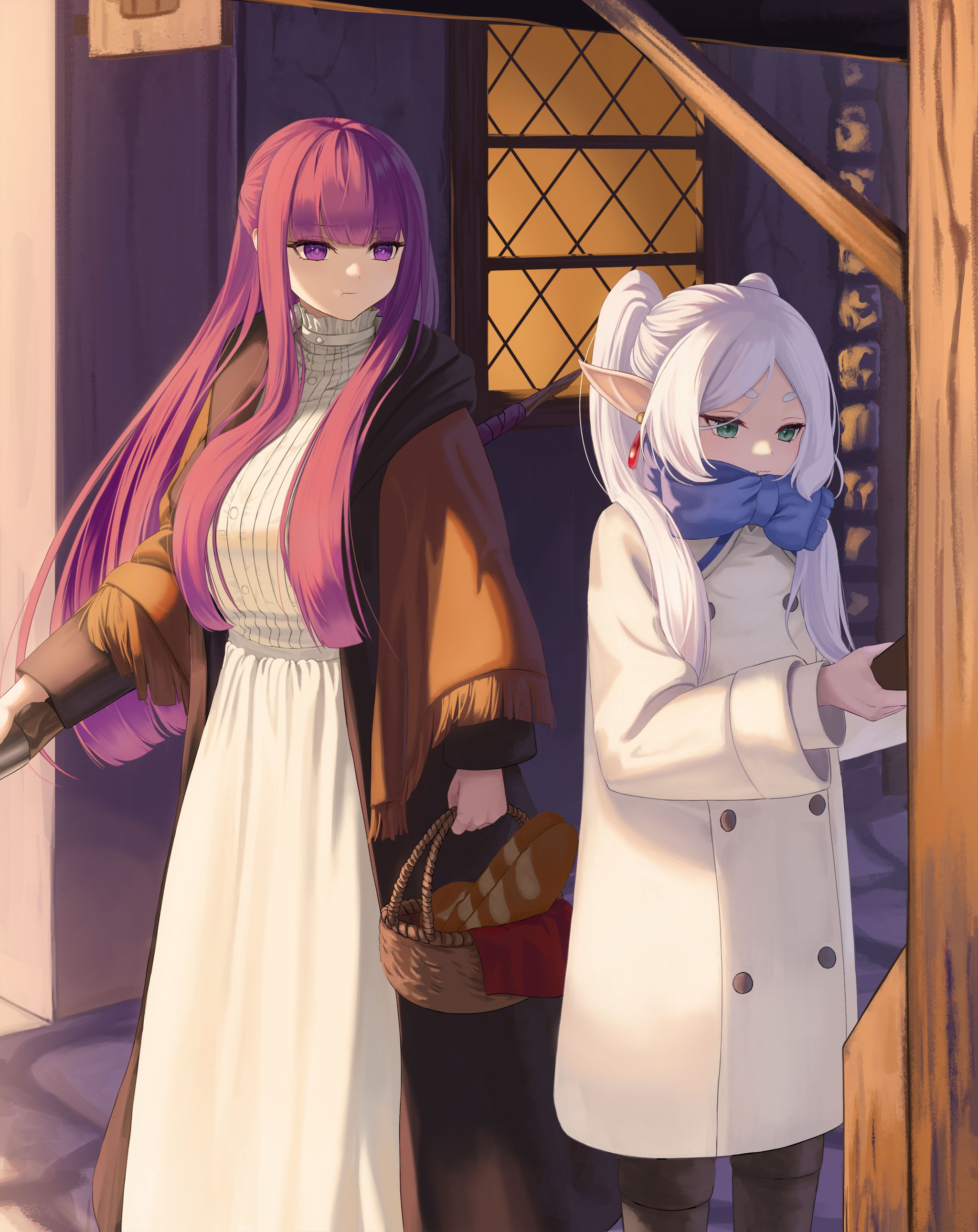 Уже чем-то недовольная - Аниме, Anime Art, Fern, Frieren, Sousou no Frieren