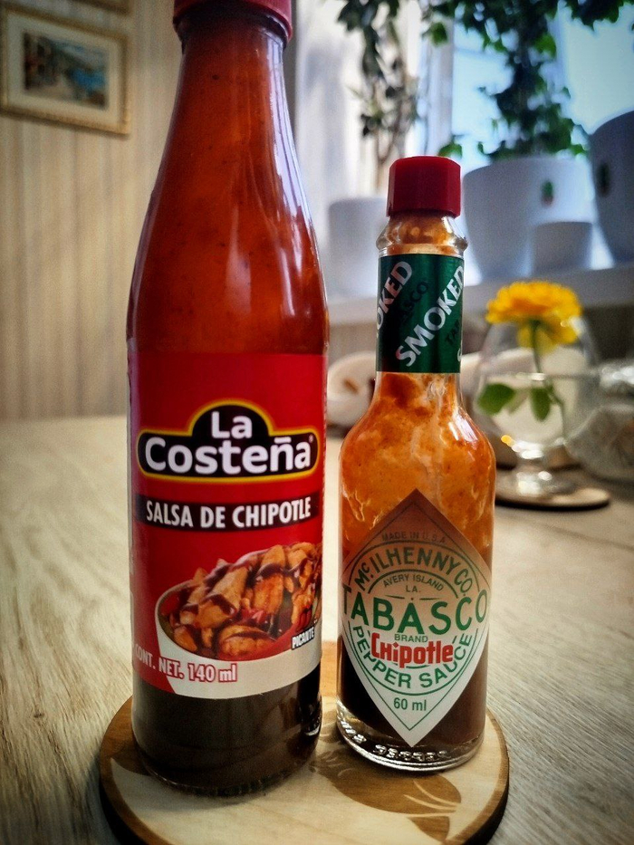 La Costena salsa de chipotle vs. Tabasco chipotle