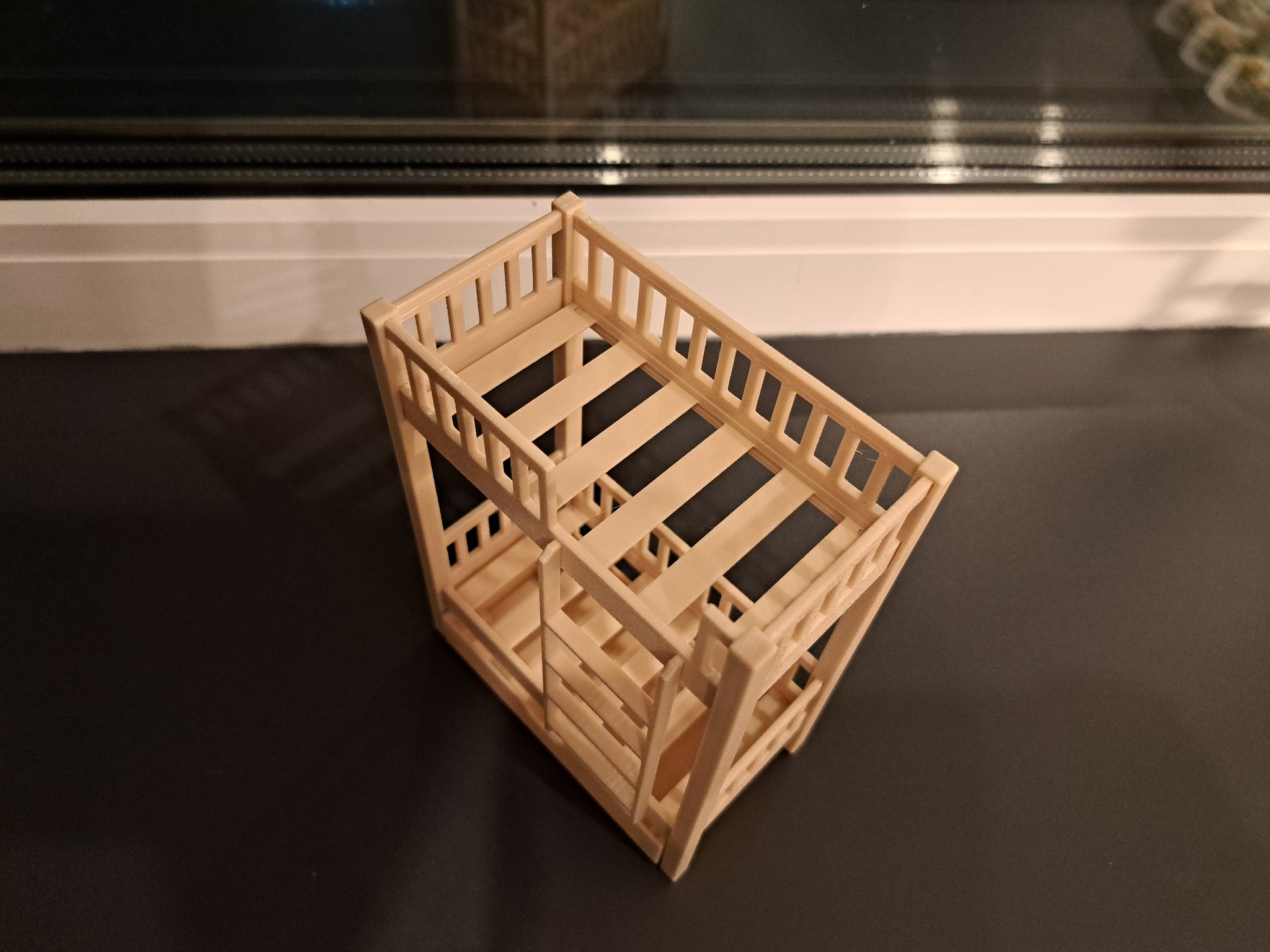 Where will the dolls sleep? Dollhouse furniture and 3D printing - My, 3D печать, 3D modeling, Furniture, Hobby, Doll, Miniature, Toys, Longpost
