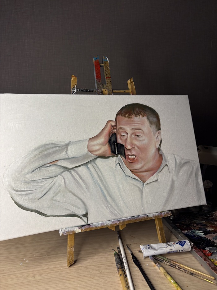 Рисую сейчас Жириновского