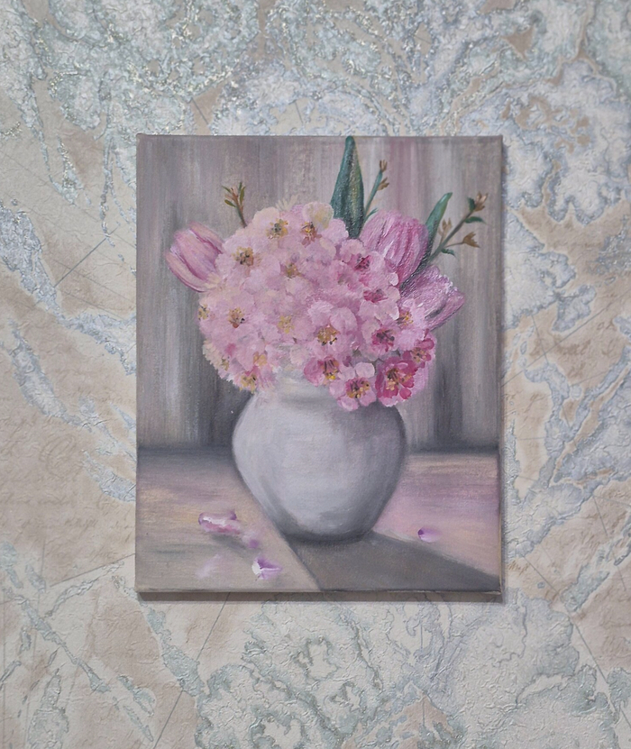 Весеннее настроение, натюрморт в такт ему