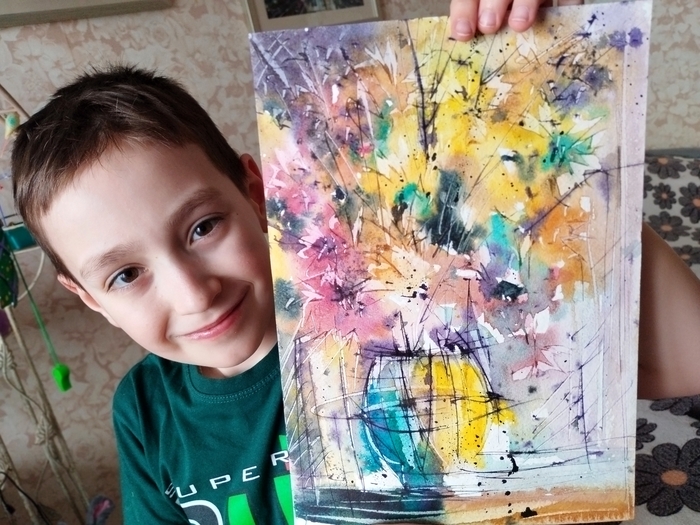 Акварель, бумага 30/20 см.