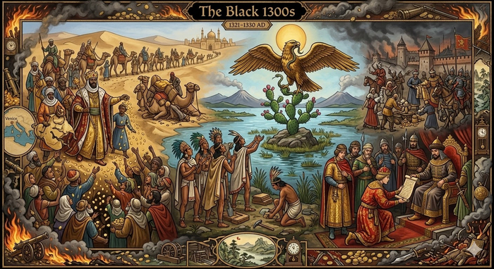 ׸���� 1300-�, ������ 3: ������� ����� � �������, ��������� ���� � ����� �� �����. ������� 1321�1330 �����