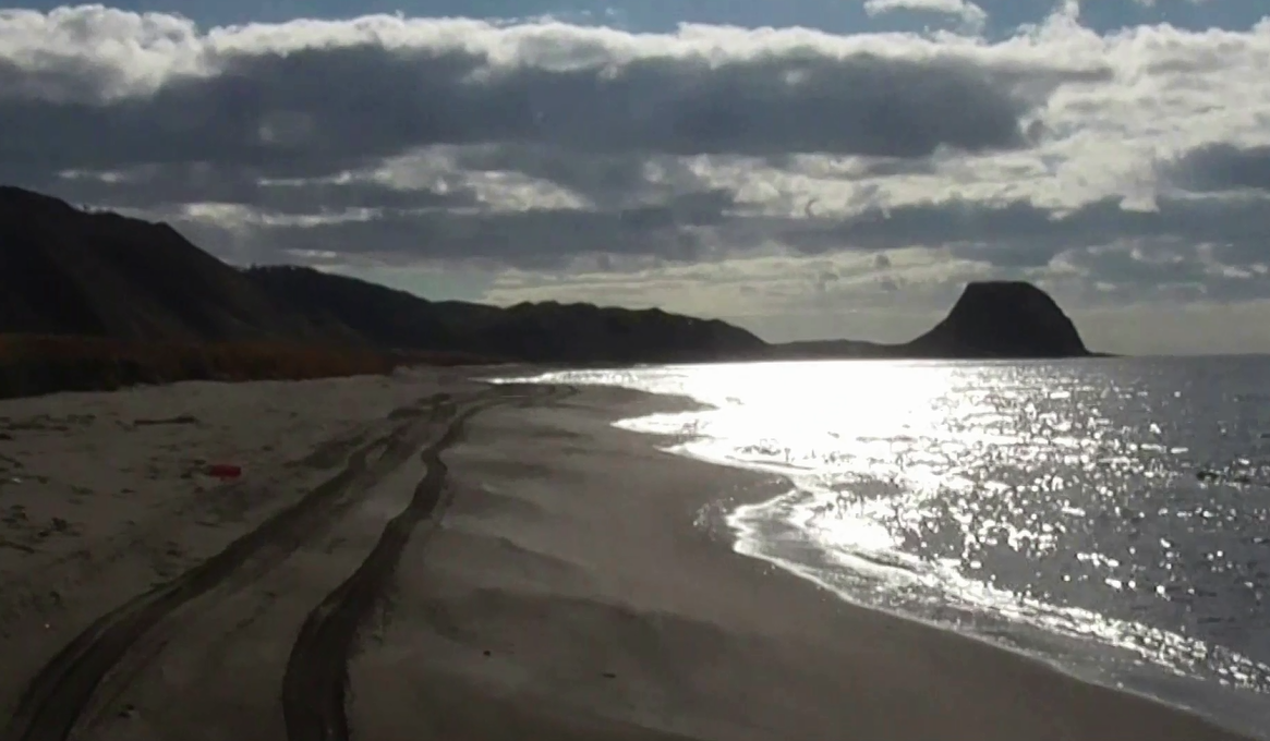 How we flipped a KAMAZ truck in the taiga near bears, and who didn't eat whom - Series Cape Crillon opposite Japan, My, Sakhalin, Headland, Sea of ??Okhotsk, Shore, Russian roads, Work, Taiga, Weather station, Hydrometeorological center, Kamaz, The Bears, Sea, Island, Watch, Survival, Vital, Travel across Russia, Video, Youtube, Longpost
