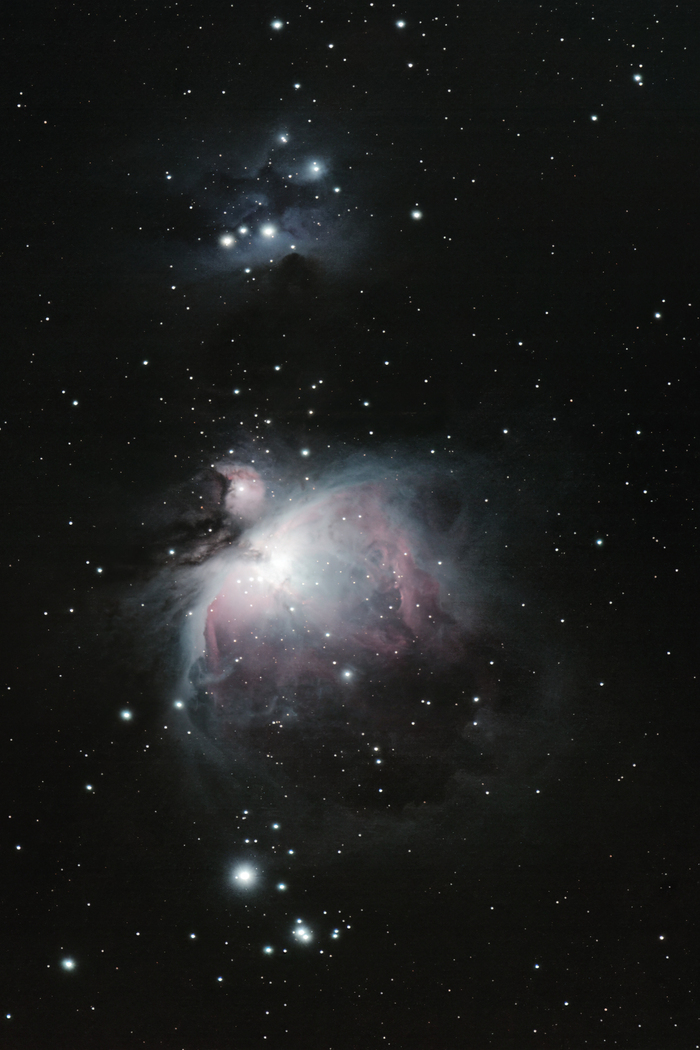 ���������� ������ (M42), ���������� �� ������ (M43), ���������� ������� ������� (NGC 1977)