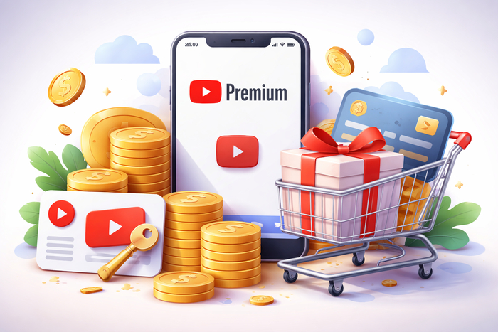  ������ YouTube Premium � ������