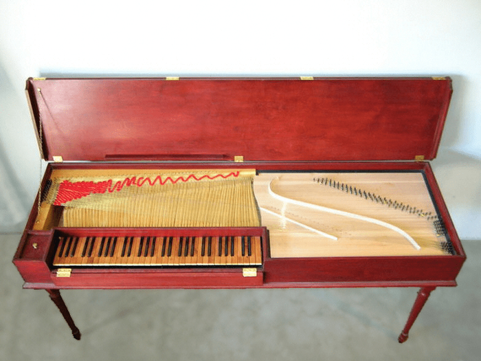 Клавикорд вот так выглядит, если что