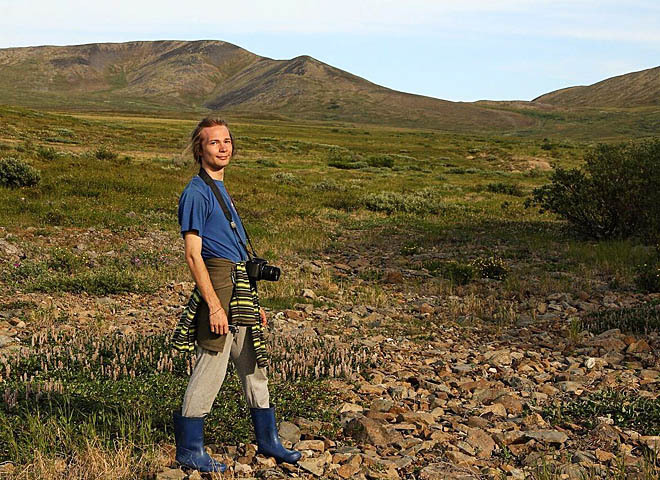 Александр Грабовский на Чукотке.