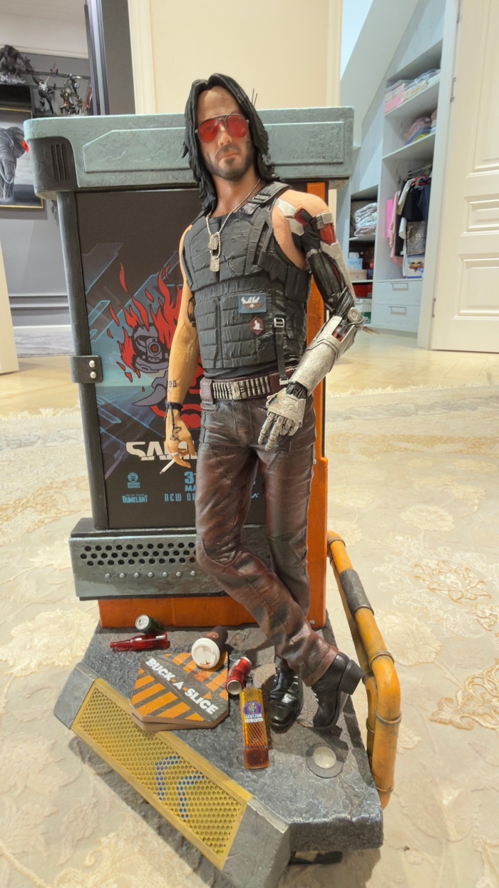 Cyberpunk 2077 Johnny Silverhand 1/4 Scale Statue (PureArts)