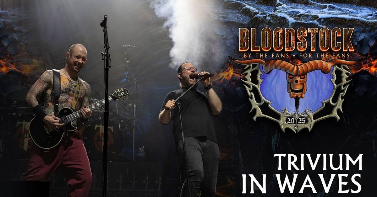 TRIVIUM ft. Ihsahn (Emperor) – IN WAVES LIVE @ Bloodstock 2025 - Music, Video VK, Youtube, Clip, Rock, Metal, Heavy metal, Trivium, Emperor (band), Bloodstock, The festival, Rock festival, Concert, Rock concert, Live, Video
