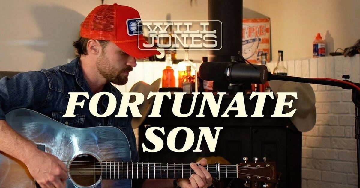 Will Jones - Fortunate Son (Creedence Clearwater Revival cover) - Серия Каверновинки 2, Кавер, Музыка, Acoustic Cover, Guitar cover, Creedence Clearwater Revival, Fortunate Son, Country Cover, Видео, Видео вк, YouTube, Длиннопост, Will Jones