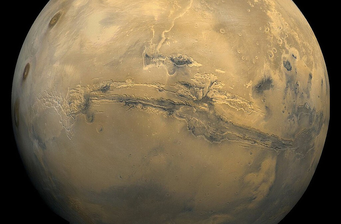 ������ ��������, ������������� ����������� ��������� NASA "������-1" 22 ������� 1980 ���� / � NASA/USGS