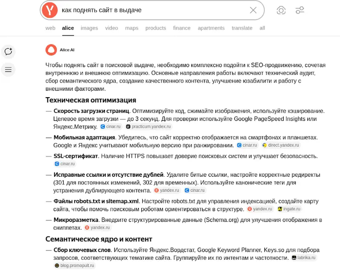 ����� ����� Ai � �����������