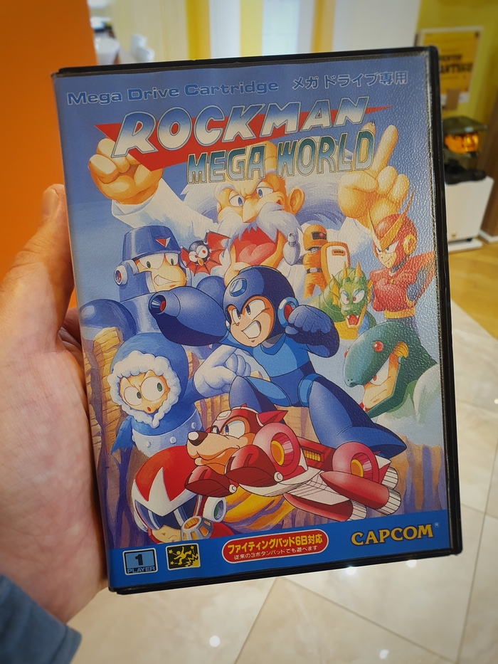 ������������ �������� Rockman Mega World (Mega Man �� Sega)