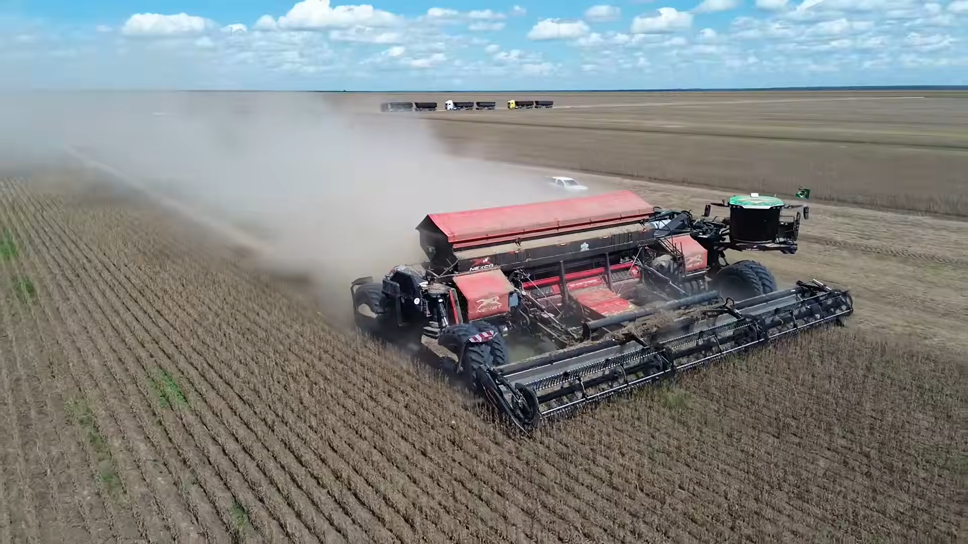 637.76 tons of soybeans in 8 hours – a new world record for NEXAT in Brazil! - Agroscout360, Agronews360, Agricultural machinery, Сельское хозяйство, Combine harvester, Corn, Harvesting, Record, Longpost
