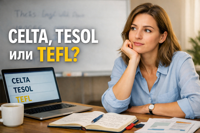 celta tesol tefl — преподаватель английского выбирает подходящий сертификат