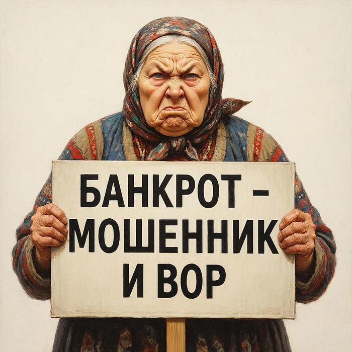Банкроты - воры и мошенники! Сажать их надо, а не долги списывать за счет честных граждан