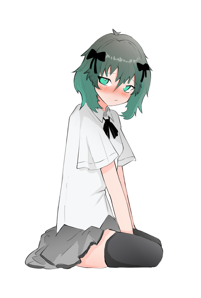 Anime girl art school