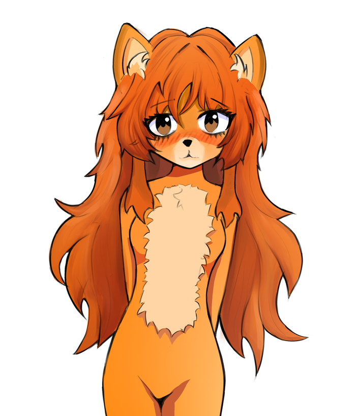 Art furry fox