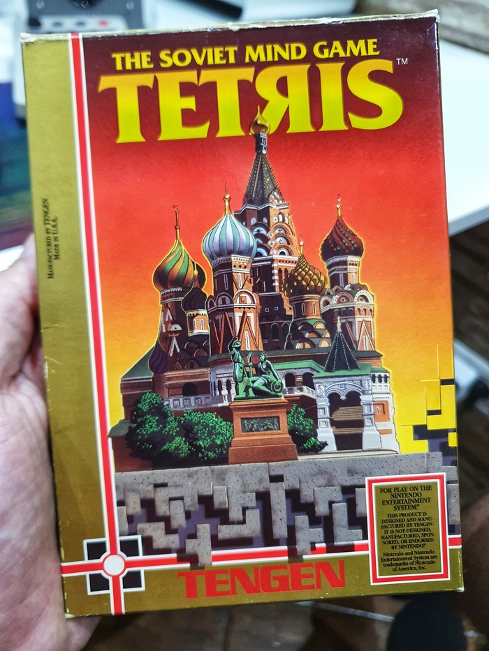 ������������ Tengen �������� Tetris: The Soviet Mind Game