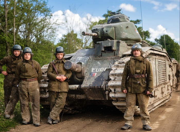 ����������� �������� ������������ ����� Char B1 � ��������